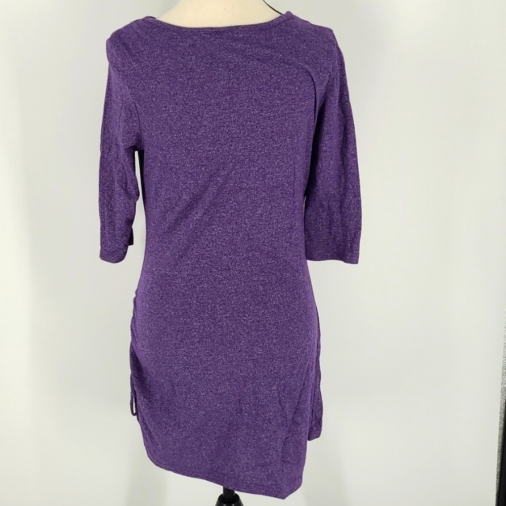 Bench Size L Purple Waterfall Mini Dress - Picture 2 of 9